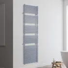 Electric Towel Warmer in Steel Aluminum Finish Made in Italy - Brioches Viadurini
