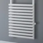 Electric Towel Warmer in Steel Pure White Finish Made in Italy - Lemon Viadurini