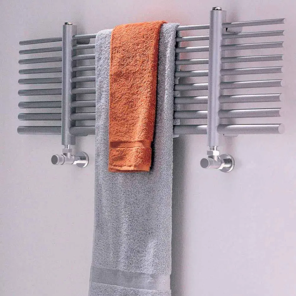 Electric horizontal towel rail Selene made in Italy Scirocco H Viadurini