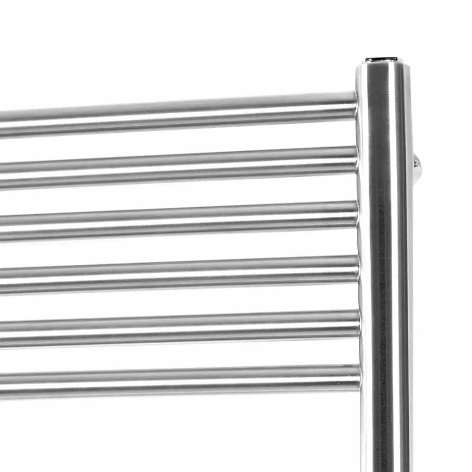 Electric Towel Warmer for the Bathroom Vertical Design in Steel 300 W - Italo Viadurini