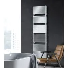 Hydraulic Towel Warmer with Double Section of Horizontal Elements - Pudding Viadurini