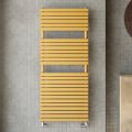 Hydraulic Towel Warmer in Carbon Steel Ochre Made in Italy - Tepore