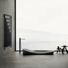 Hydraulic Steel Towel Warmer with Modern Design Made in Italy - Potentia Viadurini