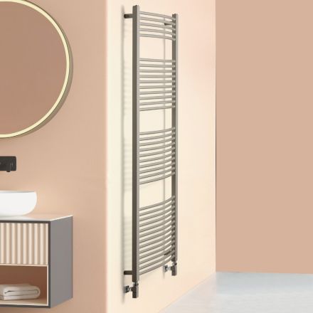 Hydraulic Steel Towel Warmer in Different Colors Made in Italy - Ibis Viadurini