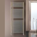 Hydraulic Towel Warmer in Steel Chrome and Gold Finish Made in Italy - Laura