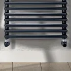 Hydraulic towel warmer made of carbon steel - soft Viadurini