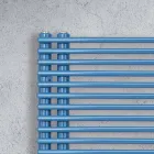 Carbon Steel Towel Warmer with Electric System - Peanuts Viadurini