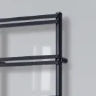 Mixed Towel Warmer with Vertical Manifolds Made in Italy - Ginger Viadurini