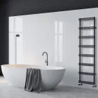 Mixed Towel Warmer with Vertical Manifolds Made in Italy - Ginger Viadurini