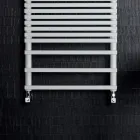 Mixed Towel Warmer with Carbon Steel Structure Made in Italy - Cream Viadurini