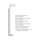 Single Hydraulic Towel Warmer in Carbon Steel Rust Made in Italy - Alan Viadurini