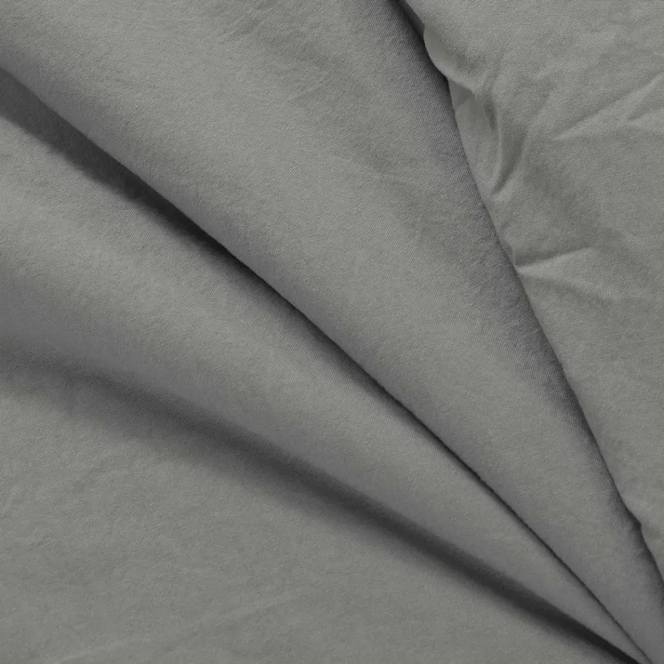 350 gr/m2 Double Bed Warmer in Pure Garment-Dyed Cotton - Delicacy Viadurini