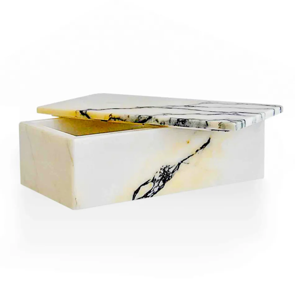 Marble Glasses Box Made in Italy - Kenna Viadurini