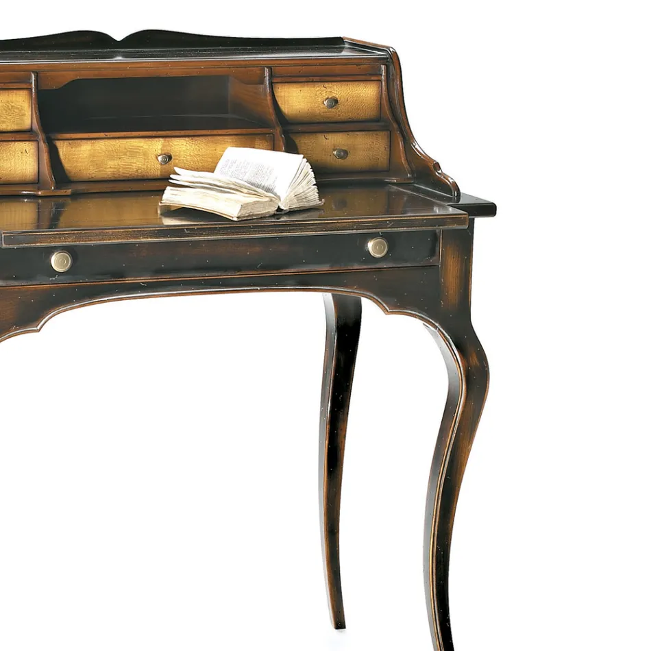 Desk with 5 Drawers and Removable Top Made in Italy - Maia Viadurini