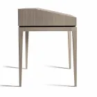 Modern design writing desk in walnut wood, W 105 x D 65 cm, Acario Viadurini