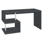 White or Slate Desk in Italian Design Wood 3 Sizes - Michel Viadurini