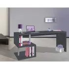 White or Slate Desk in Italian Design Wood 3 Sizes - Michel Viadurini