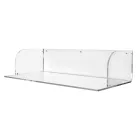 Otilia Plexiglass Wall Desk with a Minimalist Design Made in Italy Viadurini