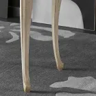 Luxury Wooden 5 Drawer Living Room Desk Made in Italy - Caligola Viadurini