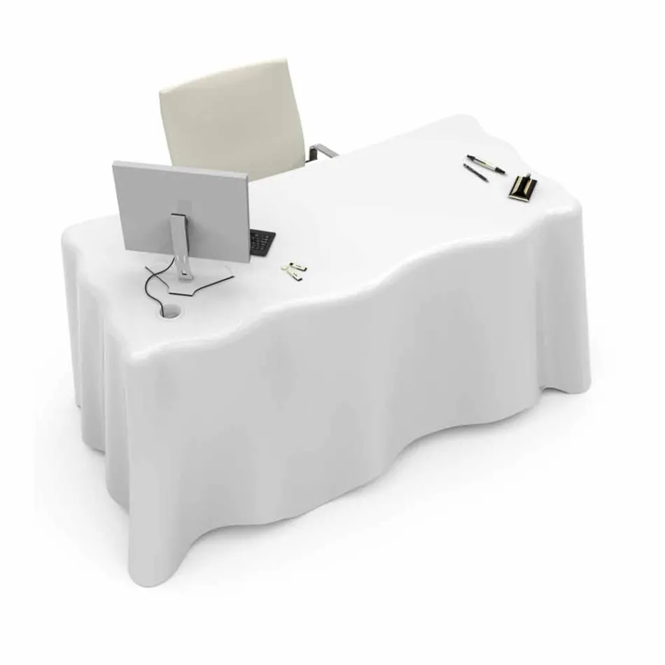 Modern design office desk by Fabric, Made in Italy Viadurini