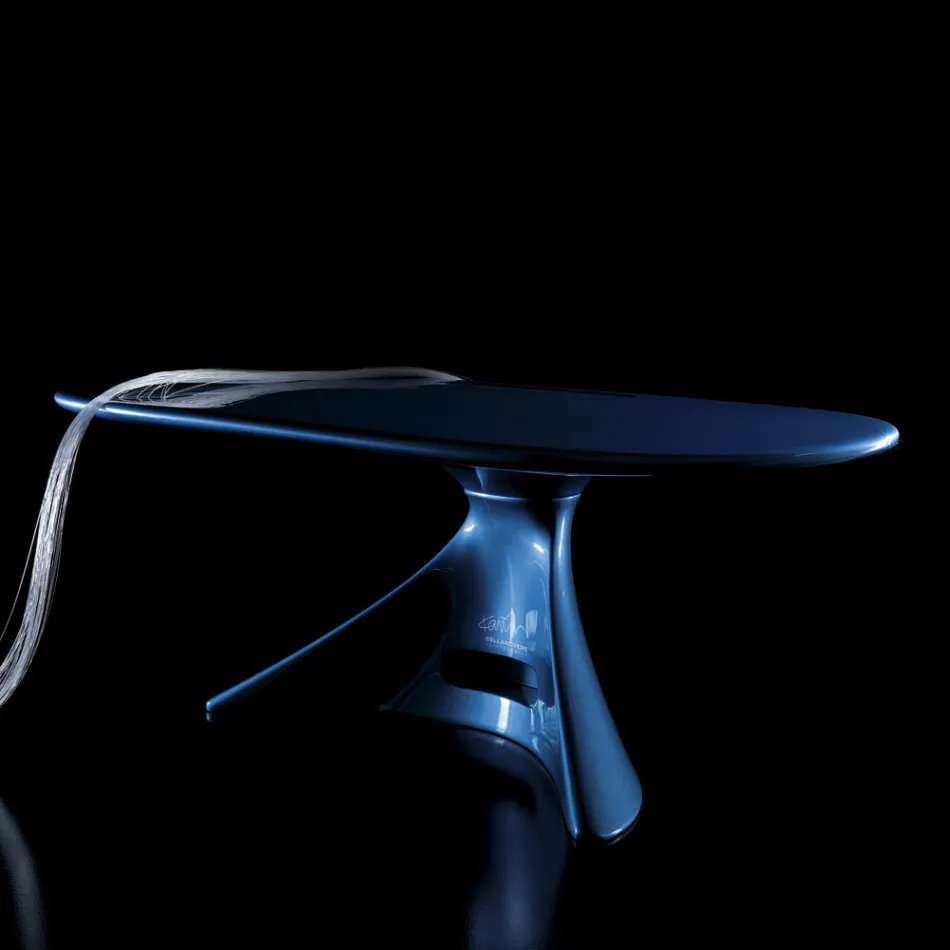 Karim Rashid desk in resin - Smania Viadurini