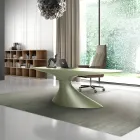 Karim Rashid desk in resin - Smania Viadurini
