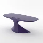 Karim Rashid desk in resin - Smania Viadurini
