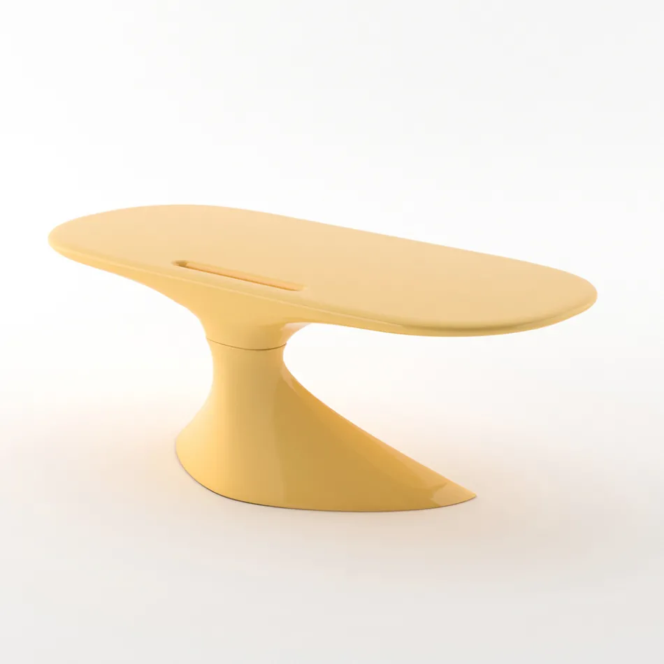 Karim Rashid desk in resin - Smania Viadurini