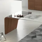 Executive desk by Andrea Stramigioli - Butterfly Viadurini