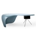 Executive desk by Karim Rashid in polyurethane in various finishes - James