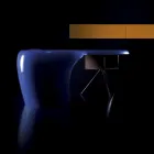 Executive desk by Karim Rashid in polyurethane in various finishes - James Viadurini