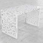 Desk Kattedra Letters &quot;A Waterfall&quot; 120x65x75 Mabele Viadurini