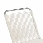 White Design Outdoor Chair in Steel and PVC Made in Italy - Madagascar Viadurini