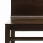 Chair with Ash Structure and Oak Shell Made in Italy - Emilia Viadurini