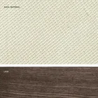 Design kitchen chair in wood and fabric made in Italy, Egizia Viadurini