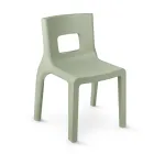 Stackable Kitchen Chair in Polyethylene Made in Italy 2 Pieces - Alassio Viadurini