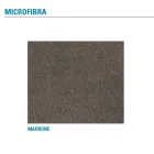 Kitchen Chair Upholstered in Microfiber Made in Italy, 2 Pieces - Rebecca Viadurini