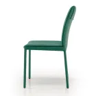 Kitchen Chair Covered in Fabric Made in Italy 4 Pieces - Monnalisa Viadurini