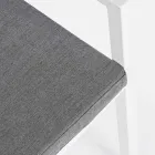 Homemotion Stackable Aluminum Outdoor Chair, 4 Pieces - Carina Viadurini