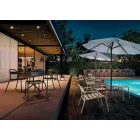 Outdoor Stackable Aluminum Chair Made in Italy, 2 Pieces - Shyla Viadurini