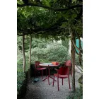 Stackable Outdoor Chair in Polypropylene Made in Italy, 4 Pieces - Bertina Viadurini