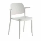 Stackable Outdoor Chair in Polypropylene Made in Italy, 4 Pieces - Bertina Viadurini