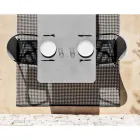 Outdoor Aluminum Chair with or Without Cushion, High Quality, 4 pcs - Filomena Viadurini