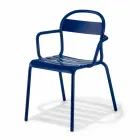 Outdoor Stackable Aluminum Chair Made in Italy, 4 Pieces - Ulyssa Viadurini