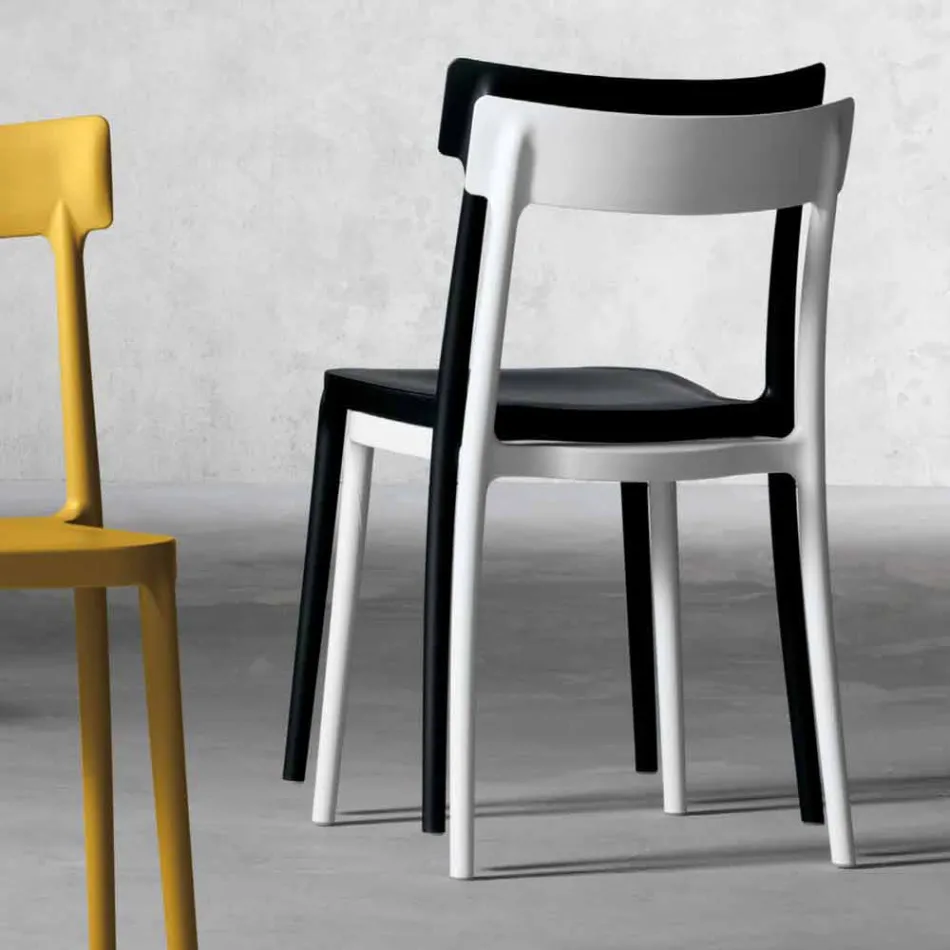 Peia made in Italy polypropylene outdoor / indoor design chair Viadurini