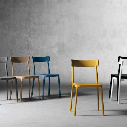 Peia made in Italy polypropylene outdoor / indoor design chair Viadurini