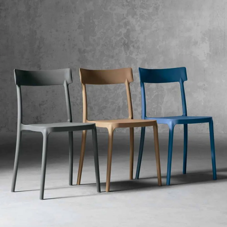 Peia made in Italy polypropylene outdoor / indoor design chair Viadurini