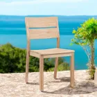 Garden Chair in Teak Wood - Marie Viadurini