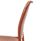 Garden Chair in Painted Metal Made in Italy 2 Pieces - Synergy Viadurini