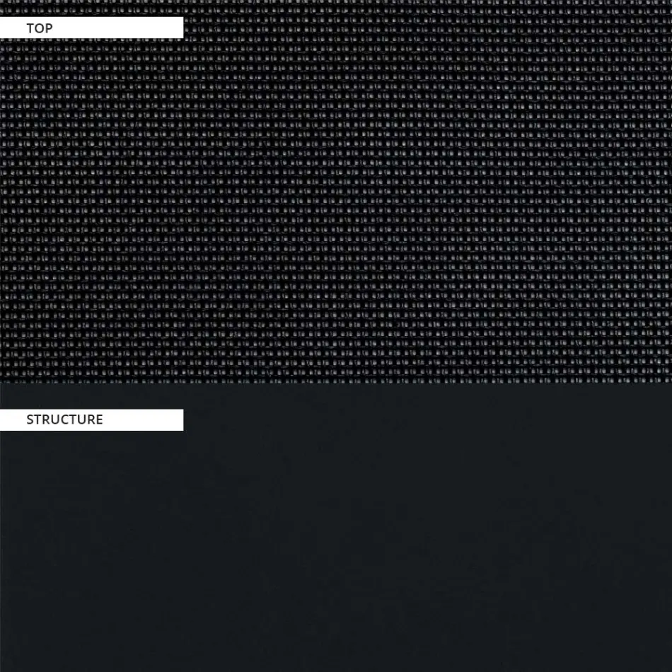 Garden Chair in Textilene and Aluminum Base Made in Italy - Milanka Viadurini